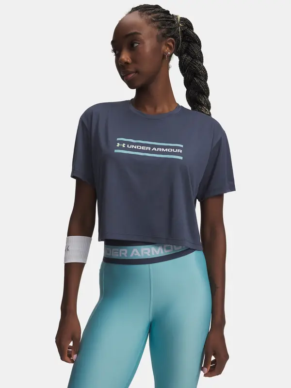 Under Armour Ženska majica s kratkimi rokavi Under Armour Tech Branded Crop