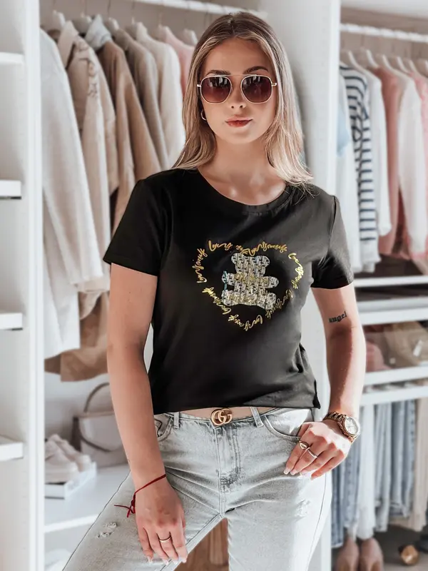 DStreet Ženska majica s plišastim medvedkom TEDDYCAP