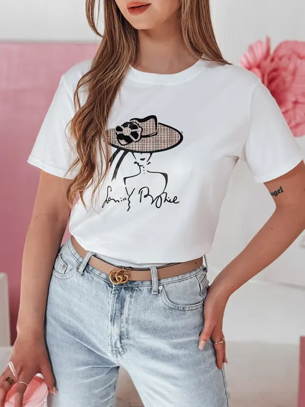 DStreet Ženska majica s potiskom WOMANPOW