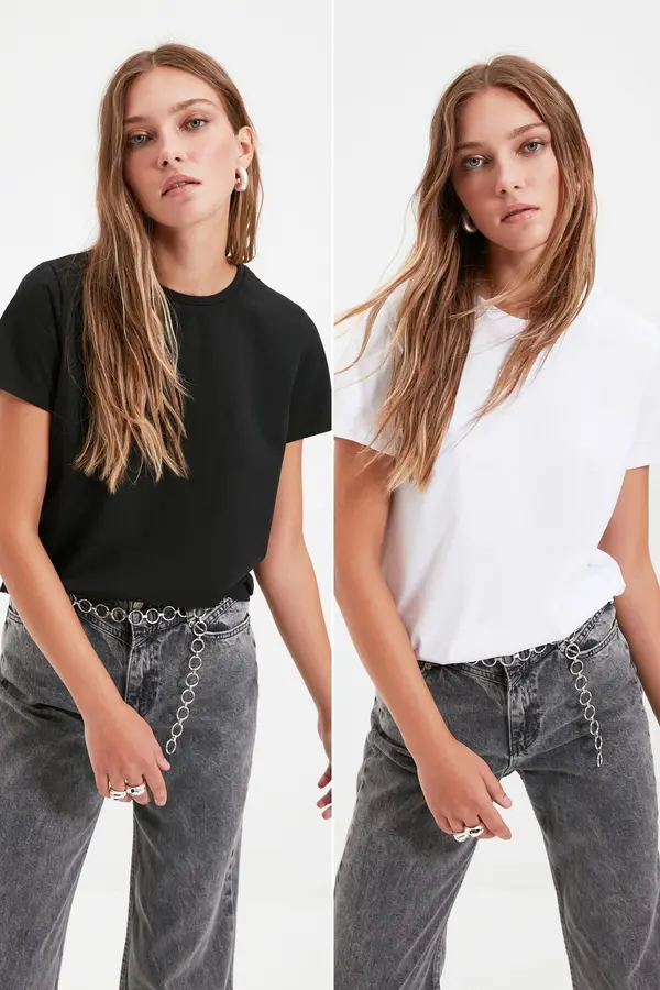 Trendyol Ženska majica Trendyol 2 Pack