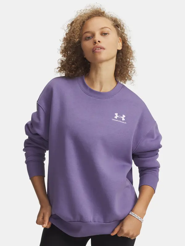 Under Armour Ženska majica Under Armour UA Icon Fleece OS Crew