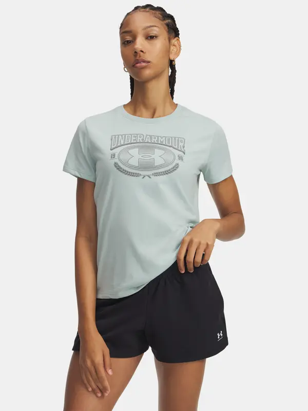 Under Armour Ženska majica Under Armour UA W VARSITY SS-MODRA