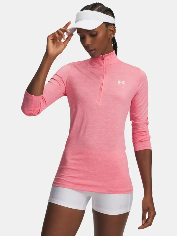 Under Armour Ženska majica z zadrgo Under Armour Tech 1/2 - Twist