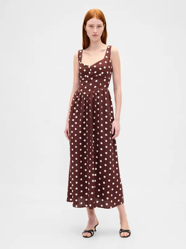 GAP Ženska maksi obleka z žepi