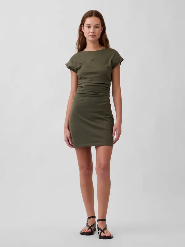 GAP Ženska mini obleka GAP z logotipom