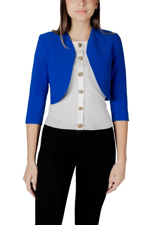 Morgan De Toi Ženska modra bolero jakna