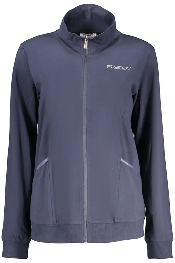 FREDDY Ženska modra jopa z zadrgo