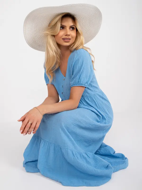 Och Bella Ženska obleka Fashionhunters Midi