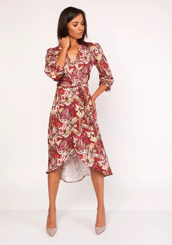 Lanti Ženska obleka Lanti Suk161 po vzorcu