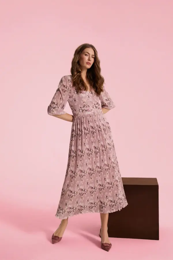 Marisse Ženska obleka Marisse Dusty Pink