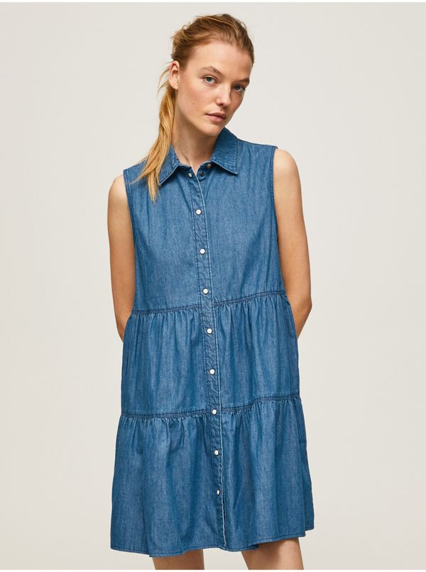 Pepe Jeans Ženska obleka Pepe Jeans