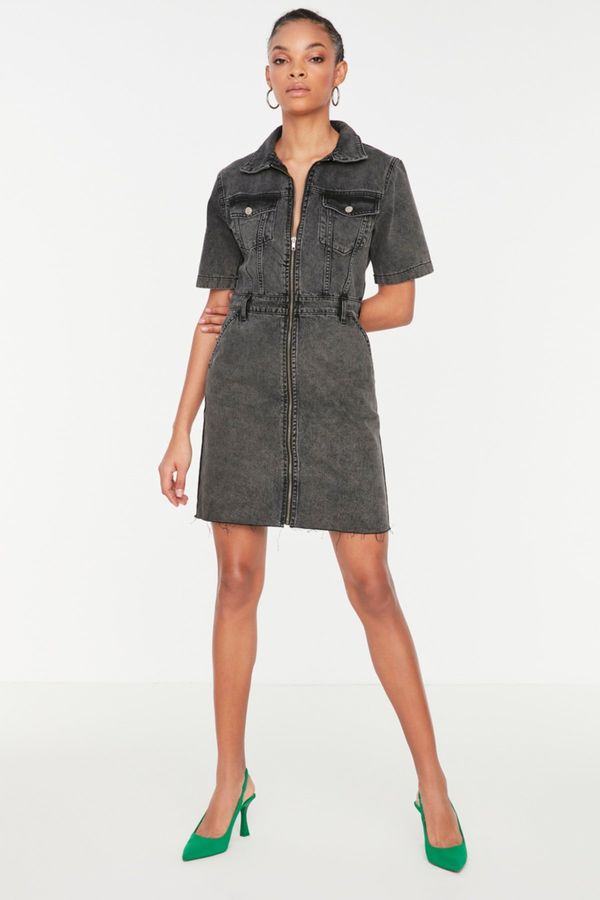 Trendyol Ženska obleka Trendyol Denim