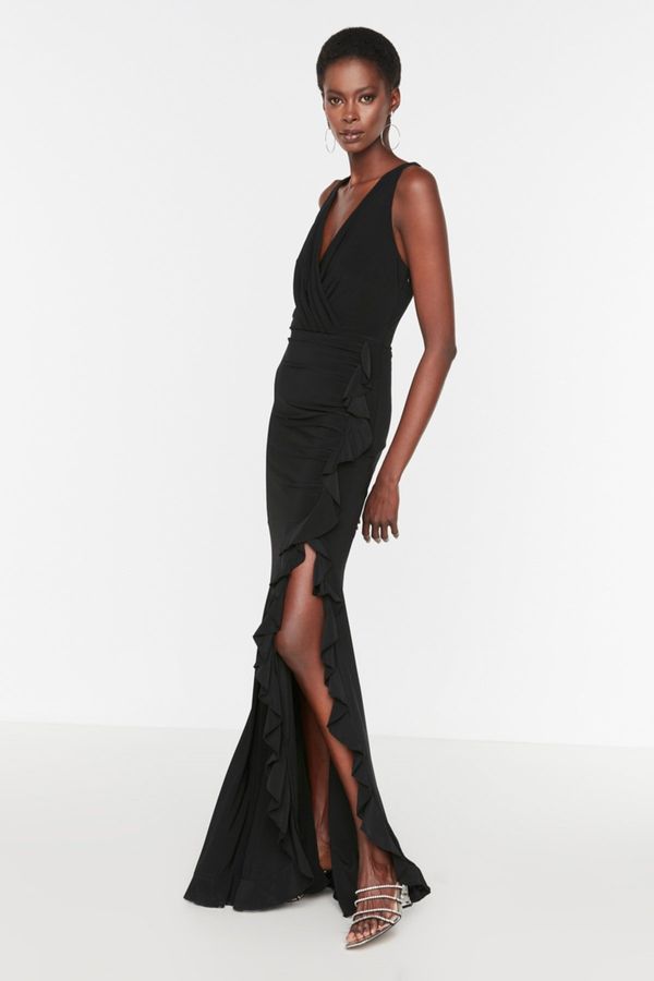 Trendyol Ženska obleka Trendyol Frill Detailed