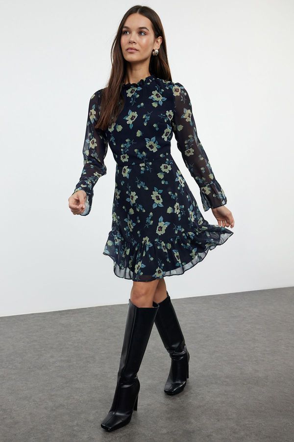 Trendyol Ženska obleka Trendyol Patterned