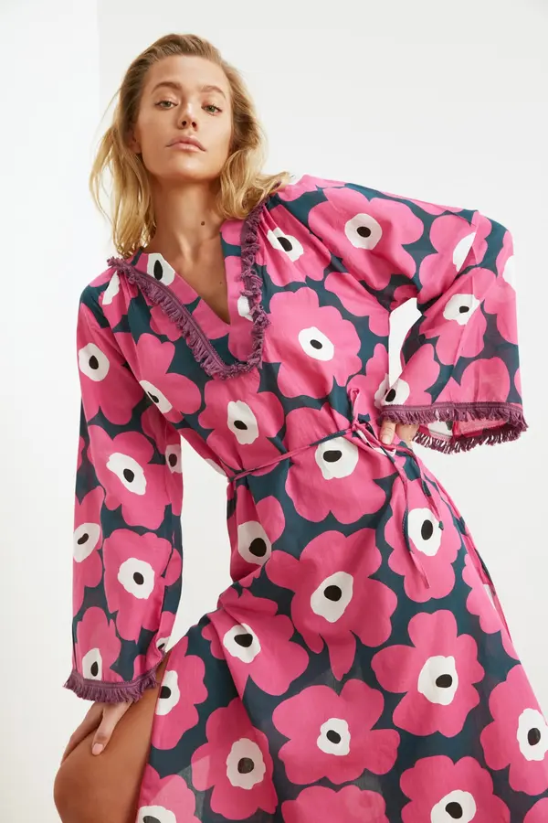 Trendyol Ženska obleka Trendyol Patterned