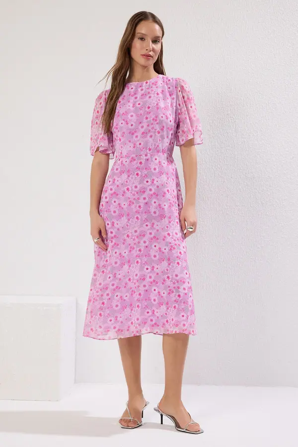 Trendyol Ženska obleka Trendyol Patterned