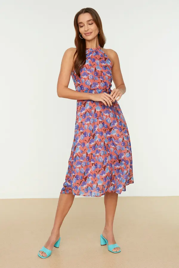 Trendyol Ženska obleka Trendyol Patterned