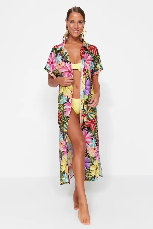 Trendyol Ženska obleka Trendyol Patterned