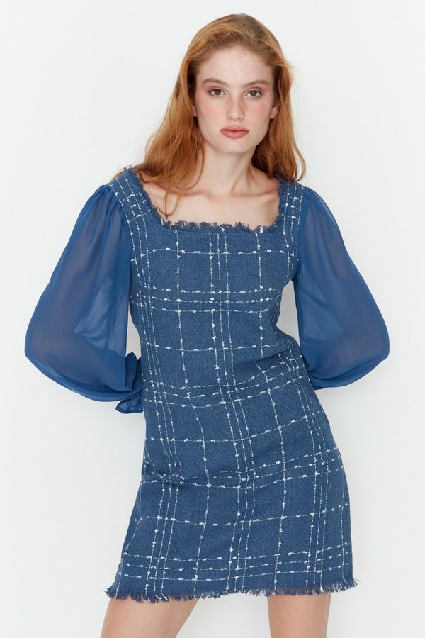 Trendyol Ženska obleka Trendyol TWOAW21EL0532/BLACK