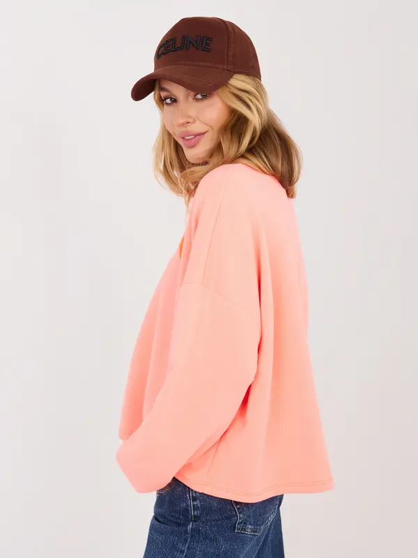 Factory Price Ženska oranžna pulover s kratkimi rokavi