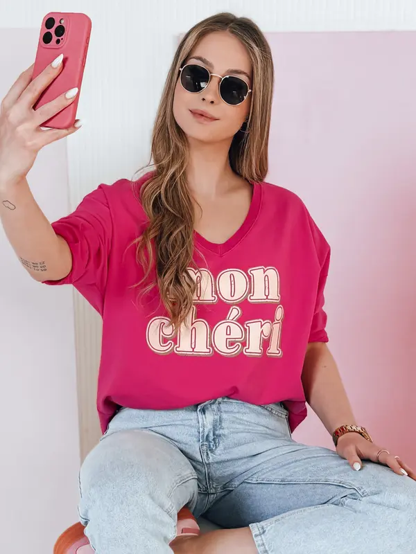 DStreet Ženska oversized bluza s potiskom CHERINO