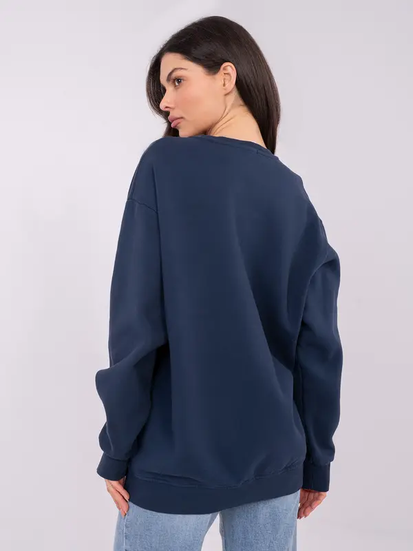 Factory Price Ženska oversized jopa, temno modra