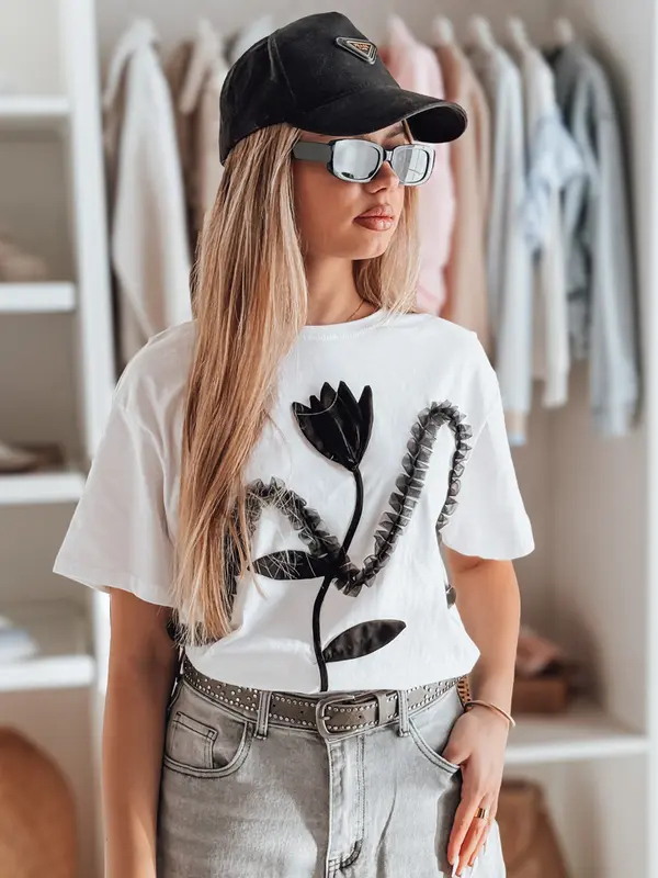 DStreet Ženska oversized majica s 3D učinkom