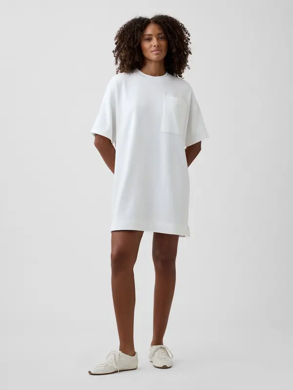 GAP Ženska oversized obleka s puloverjem GAP