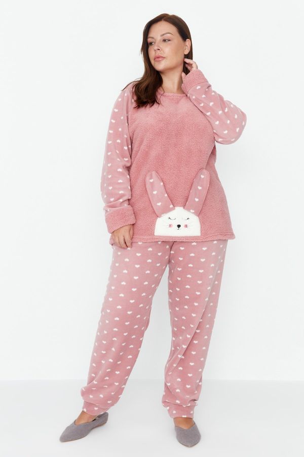 Trendyol Ženska pižama komplet Trendyol Bunny