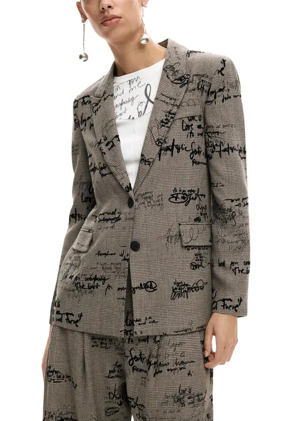 DESIGUAL Ženska potiskana jakna Desigual