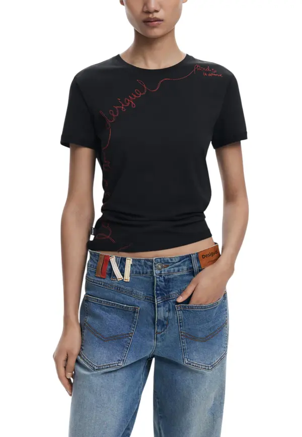 DESIGUAL Ženska potiskana majica Desigual