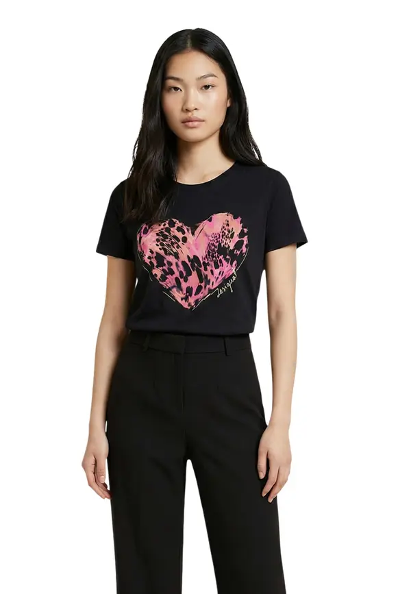 DESIGUAL Ženska potiskana majica Desigual