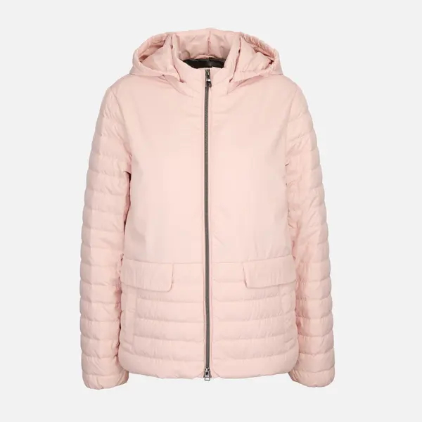 GEOX Ženska prešita jakna Geox Myluse roza