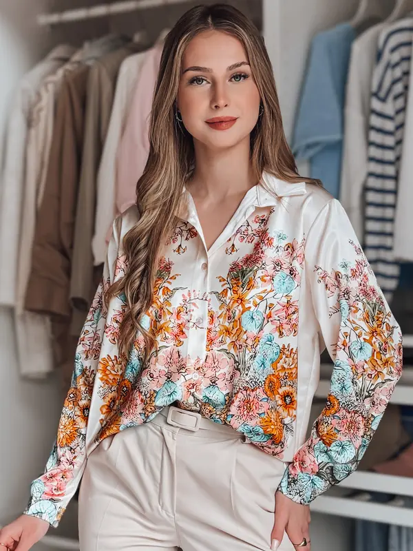 DStreet Ženska prevelika bluza BLOSSIVA