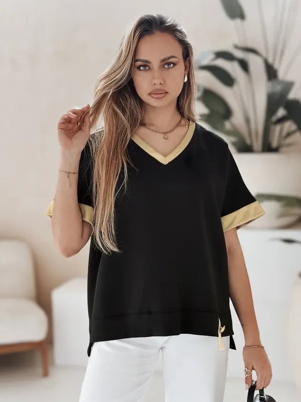 DStreet Ženska prevelika bluza SHINE LOVE