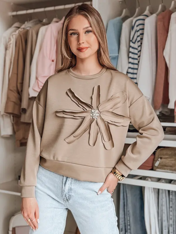 DStreet Ženska prevelika jopa s cvetličnim vzorcem