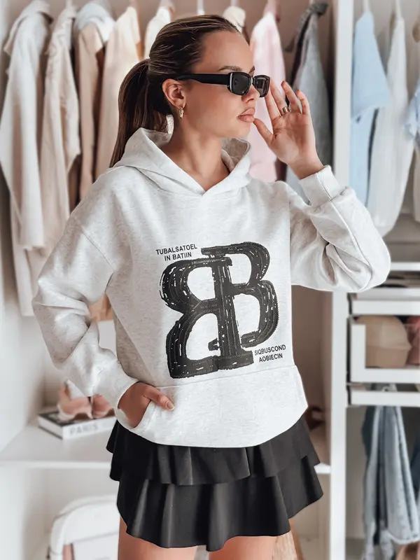 DStreet Ženska prevelika jopa s kapuco LITESSO