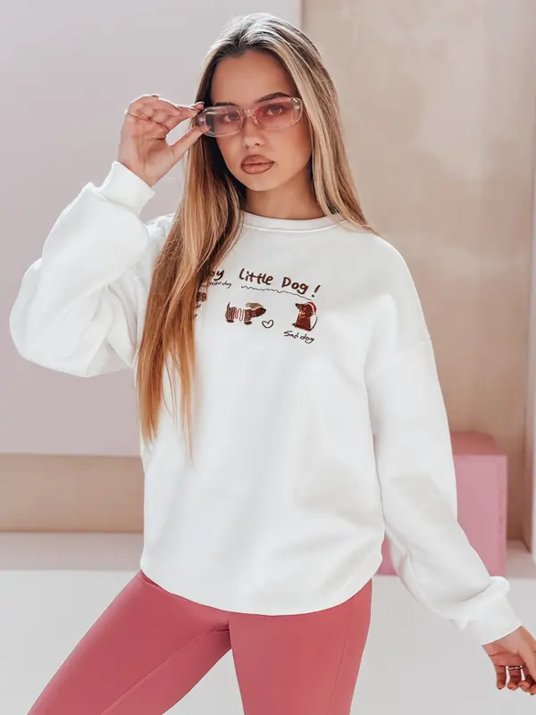 DStreet Ženska prevelika jopa z jazbečarji