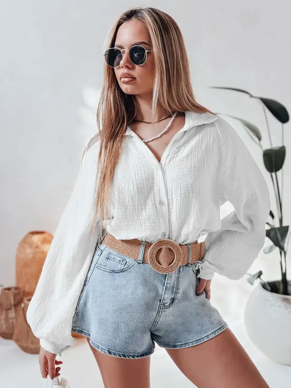 DStreet Ženska prevelika muslin bluza MUSLINEA