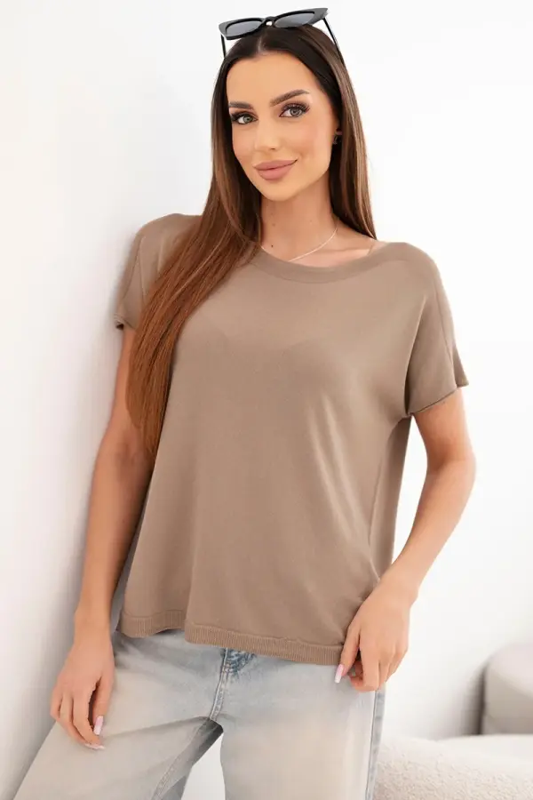 Kesi Włoski Ženska prevelika viskozna bluza Kesi