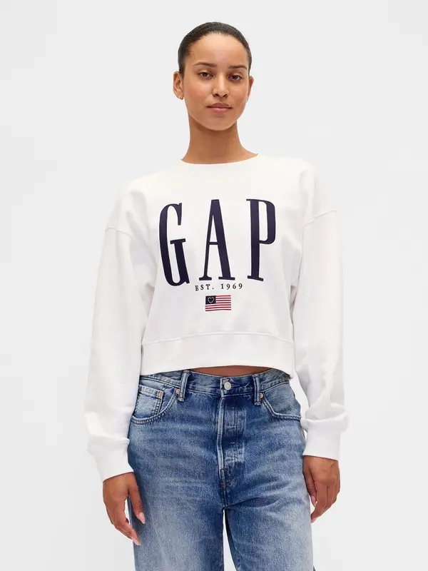 GAP Ženska pulover GAP Oversize z logotipom