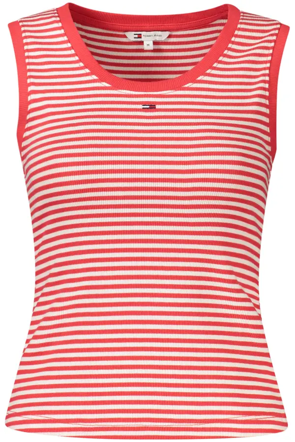 Tommy Hilfiger Ženska rdeča majica brez rokavov Tommy Hilfiger