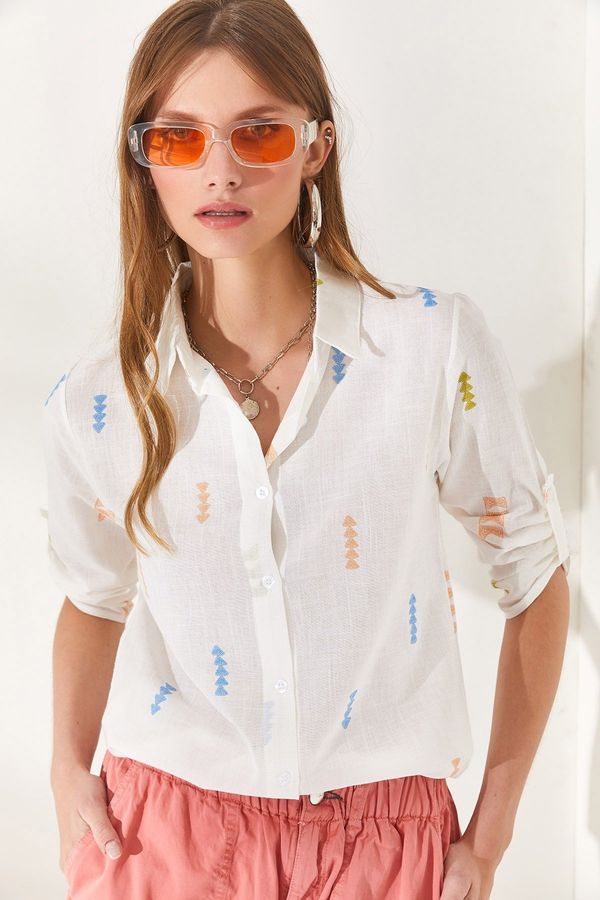 Olalook Ženska srajca Olalook Indigo