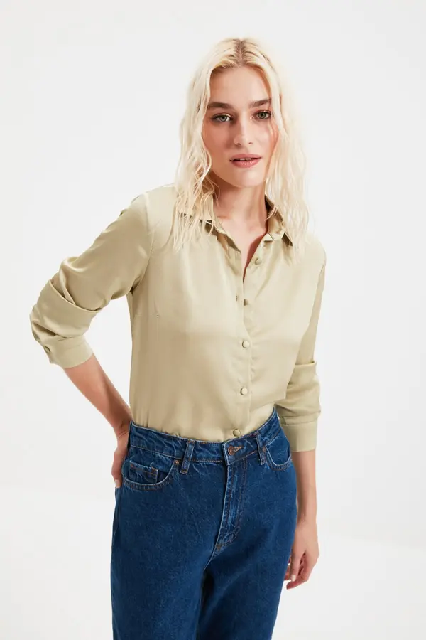 Trendyol Ženska srajca Trendyol Basic