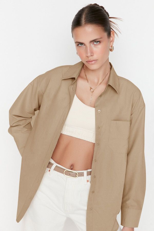 Trendyol Ženska srajca Trendyol Boyfriend