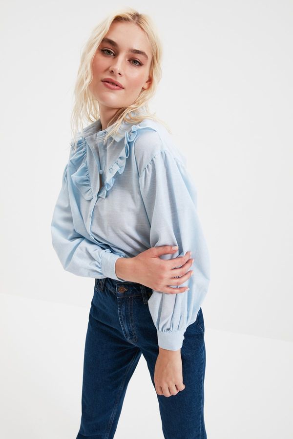 Trendyol Ženska srajca Trendyol Ruffle Detailed