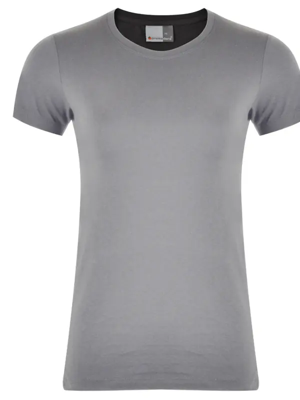 Promodoro Ženska svetlo siva majica PROMODORO