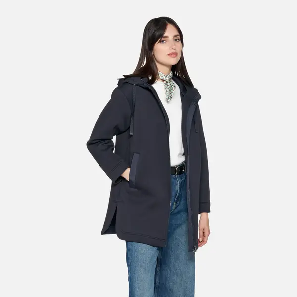 GEOX Ženska temno modra parka Geox