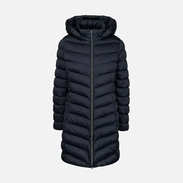 GEOX Ženska temno modra prešita jakna Geox Zosma