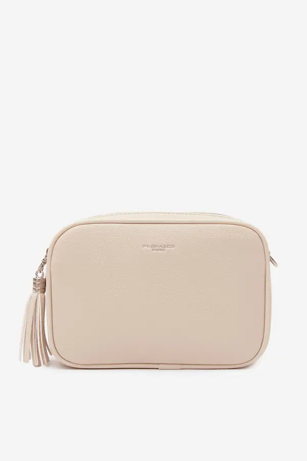 FLORA & CO Ženska torba čez ramo Flora&amp;Co svetlo bež